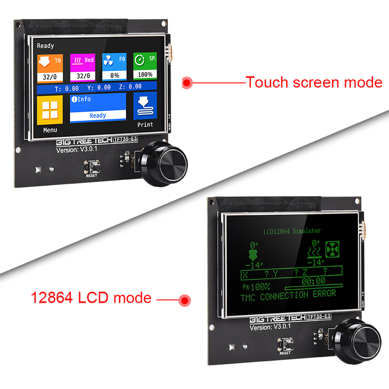 BIGTREETECH TFT35 E3 V3.0 طابع - مراجعة Creality Printer Ender 3 V3 وسعره
