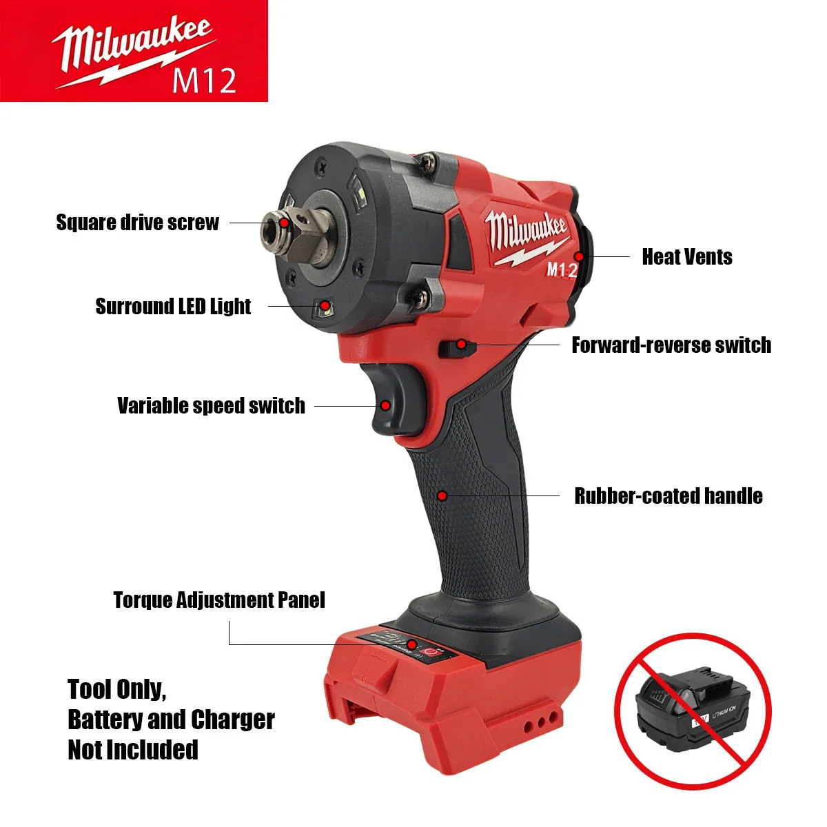 مفتاح ربط كهربائي بدون فرشاة م - مراجعة Milwaukee Drill M18 Fuel وسعره