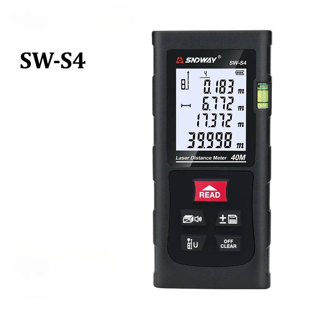 SNDWAY الليزر مقياس مسافات الل - مراجعة Stanley Tape 25Ft وسعره